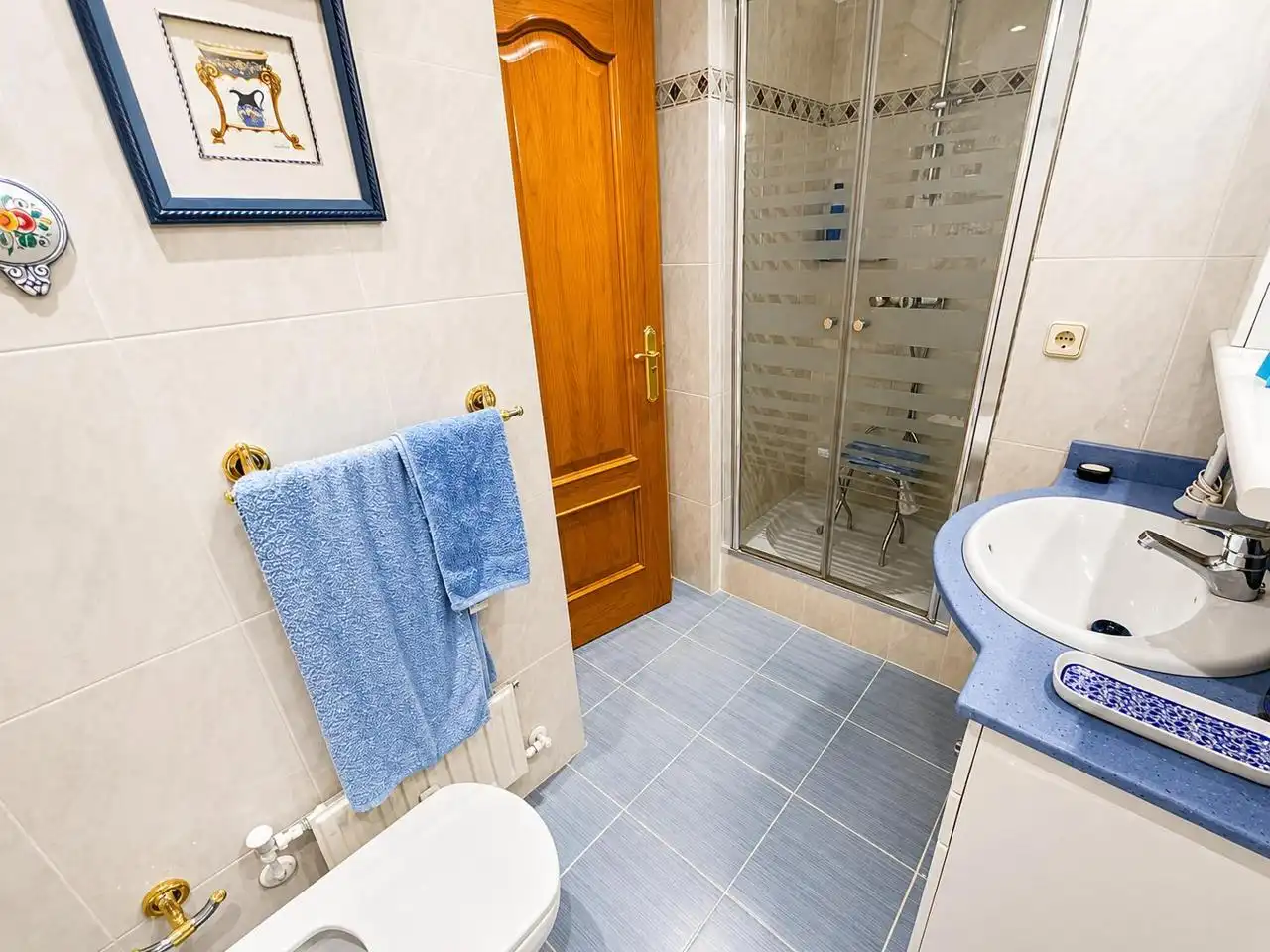 Baño de Piso en venta en Madrid con Calefacción, Jardín privado y Parquet