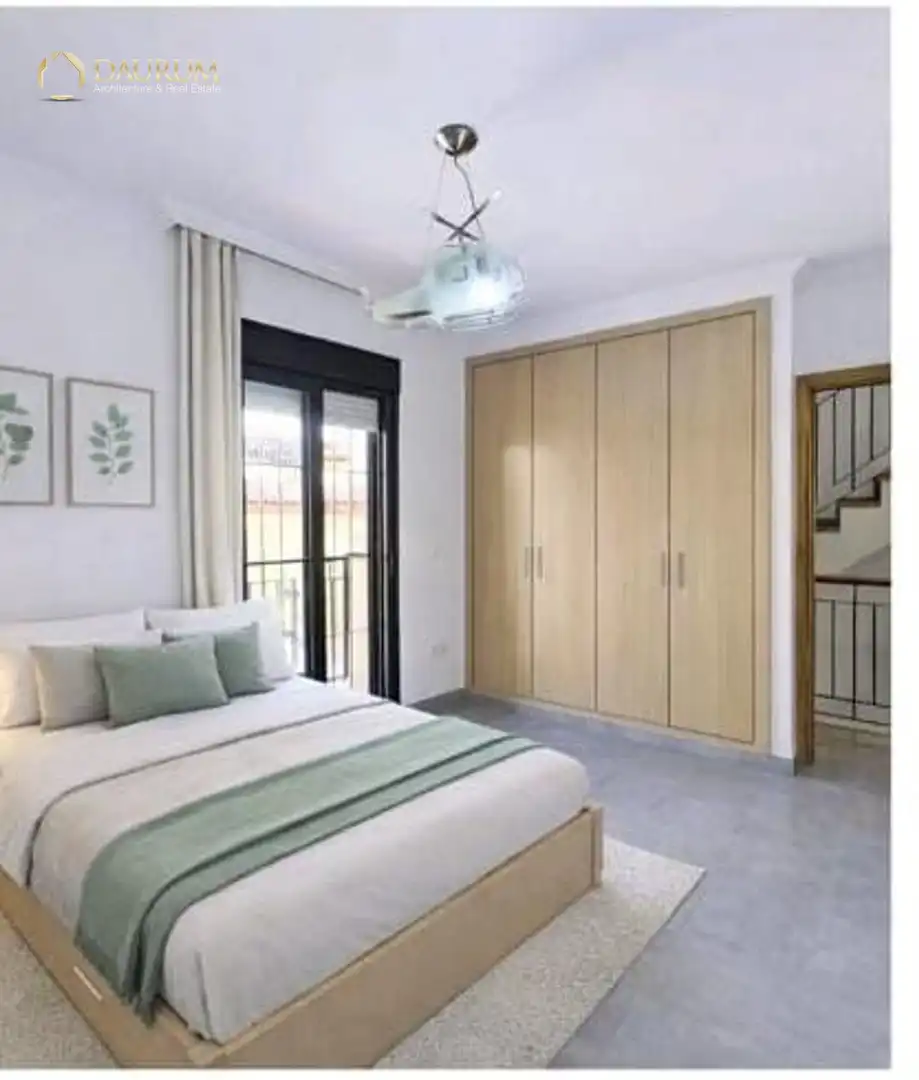 Bedroom of Detached homes for sale in Málaga  with Air Conditioner, Terrace and Swimming Pool