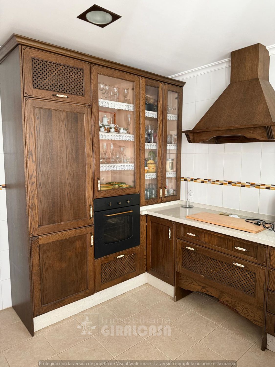 Kitchen of Single-family semi-detached for sale in El Viso del Alcor  with Air Conditioner, Terrace and Balcony