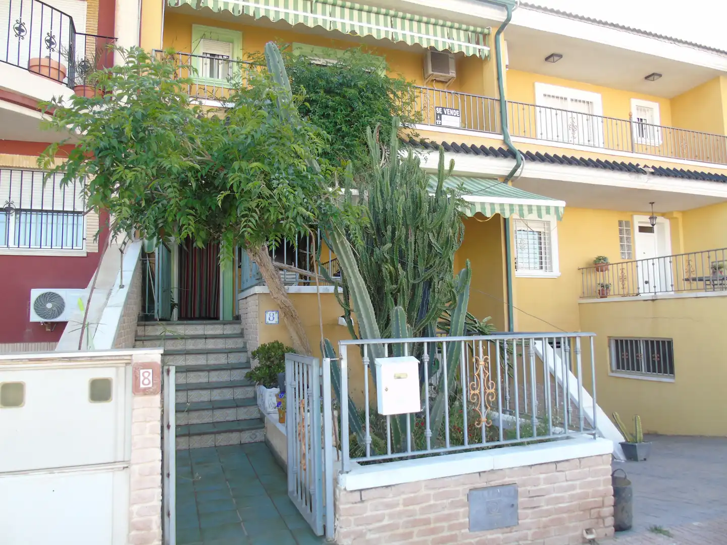 Exterior view of Detached homes for sale in Ceutí  with Air Conditioner, Storage room and Oven