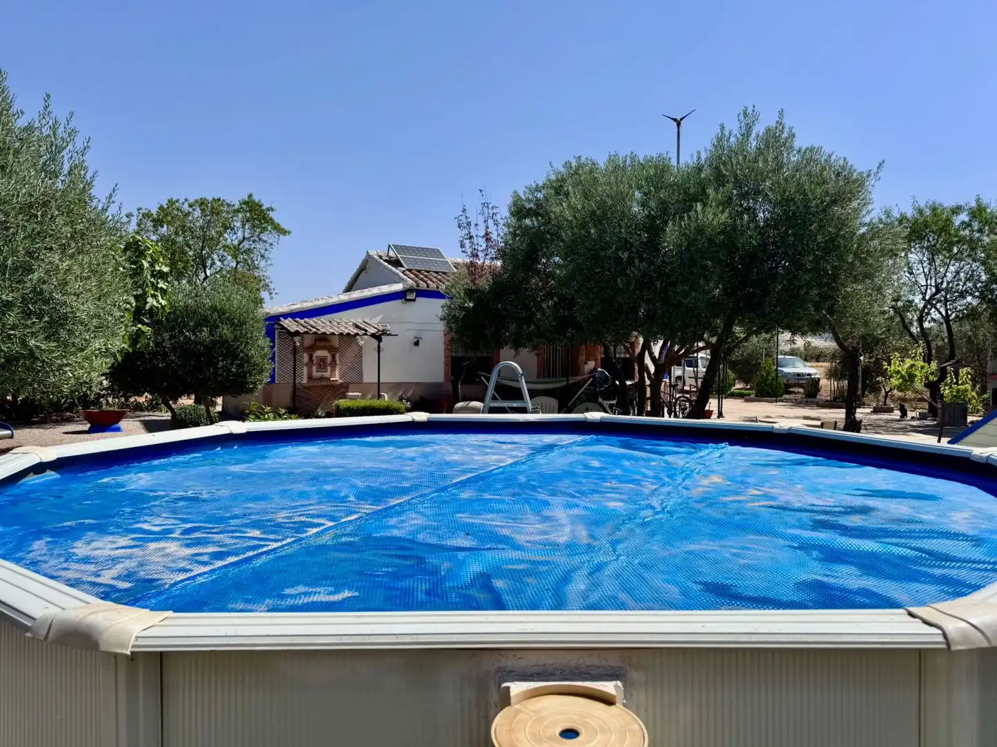 Piscina de Finca rústica en venda en Membrilla