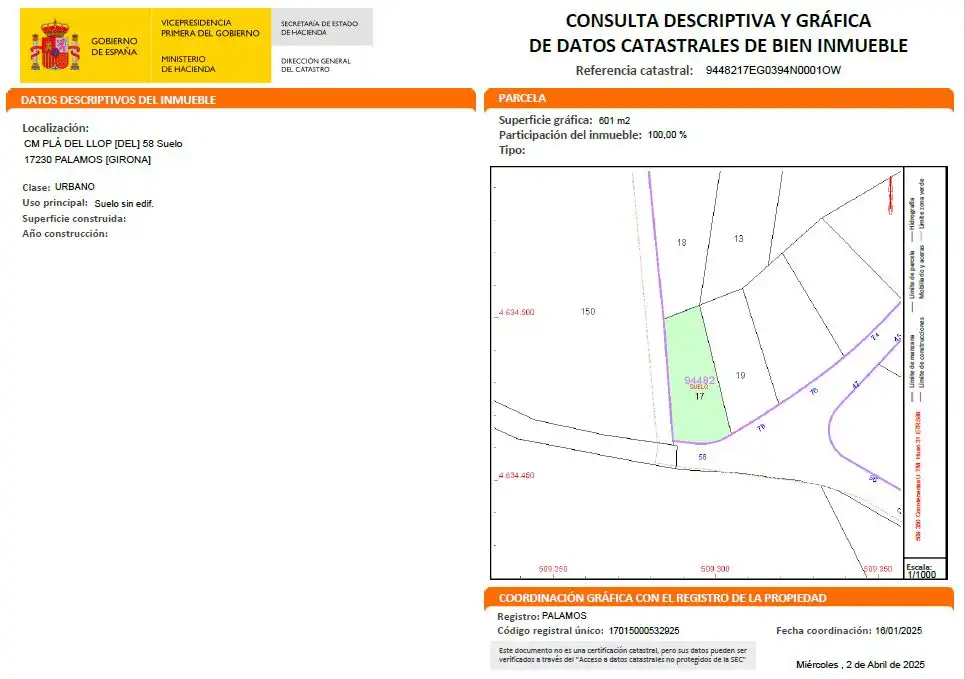 Wohnbaugrundstück zum Verkauf in Balitra 76, imagen 5