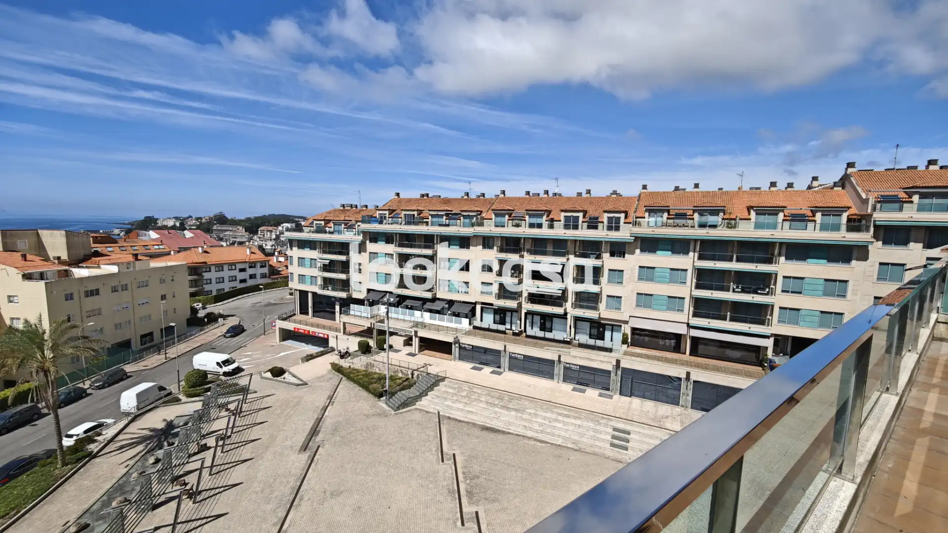 Vista exterior de Ático en venta en Sanxenxo con Aire acondicionado, Calefacción y Parquet