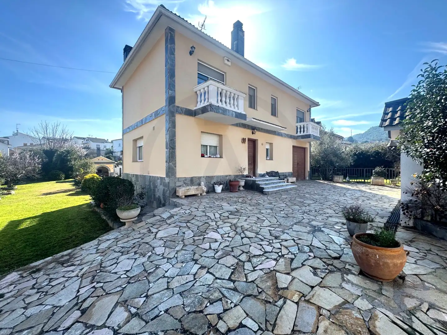 Exterior view of Houses for sale in Vacarisses  with Air Conditioner, Heating and Private garden