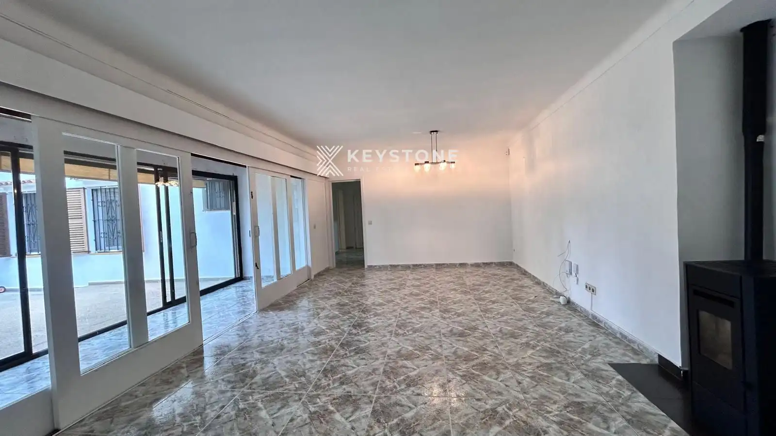 Sala de estar de Casa o chalet de alquiler en Calvià con Aire acondicionado, Calefacción y Jardín privado