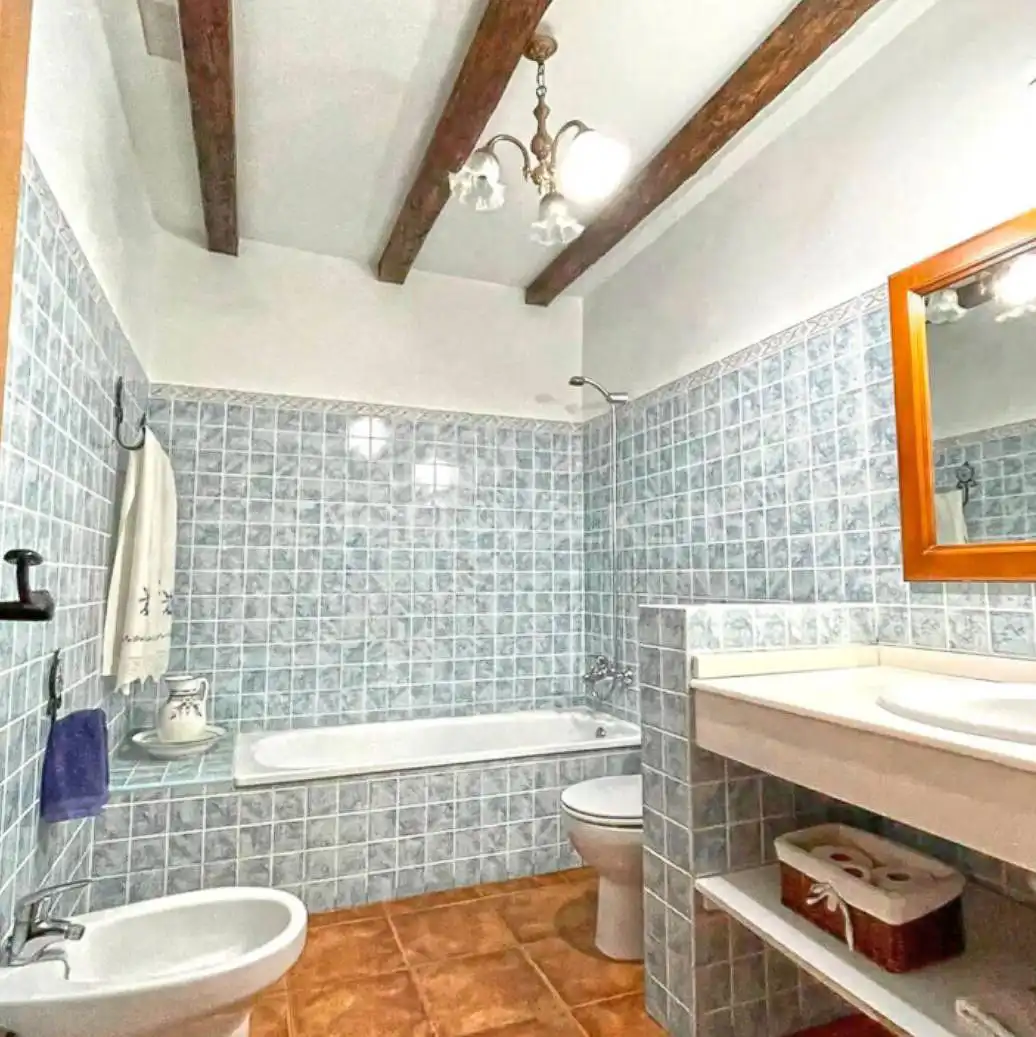 Baño de Casa o chalet en venta en Daimiel con Aire acondicionado, Calefacción y Jardín privado