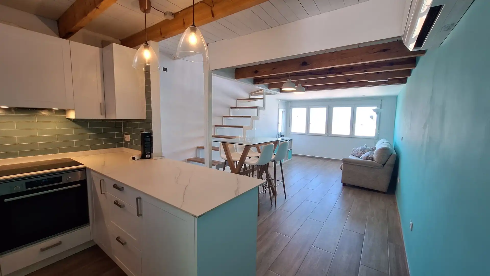 Kitchen of Detached homes for sale in Dénia  with Air Conditioner and Balcony