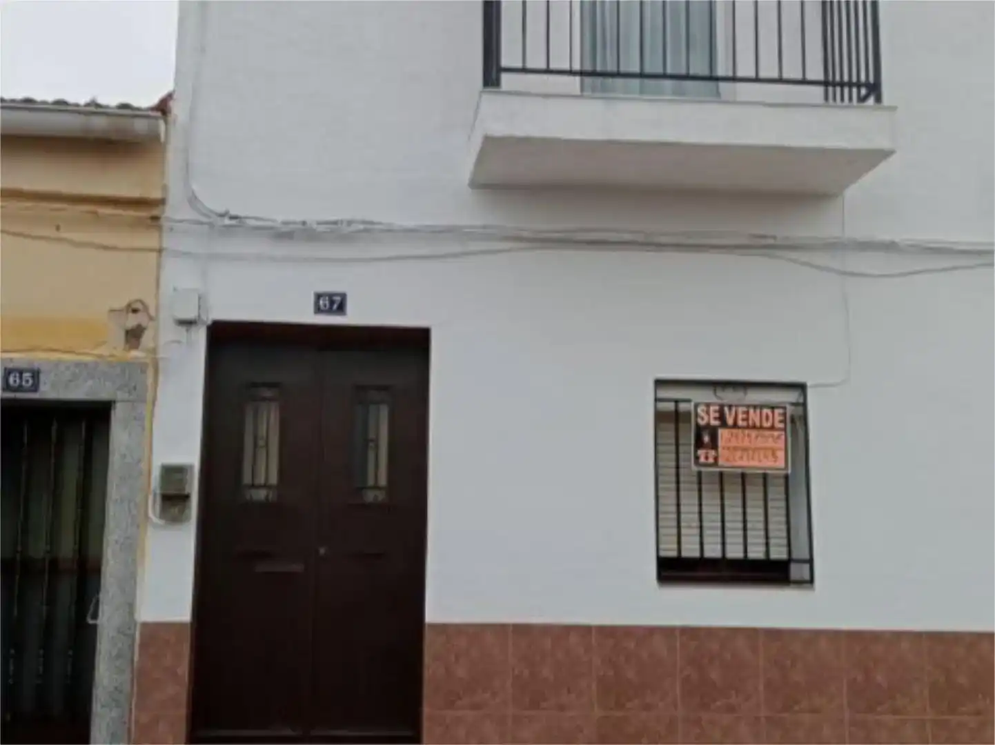 Vista exterior de Planta baixa en venda en Abenójar amb Balcó