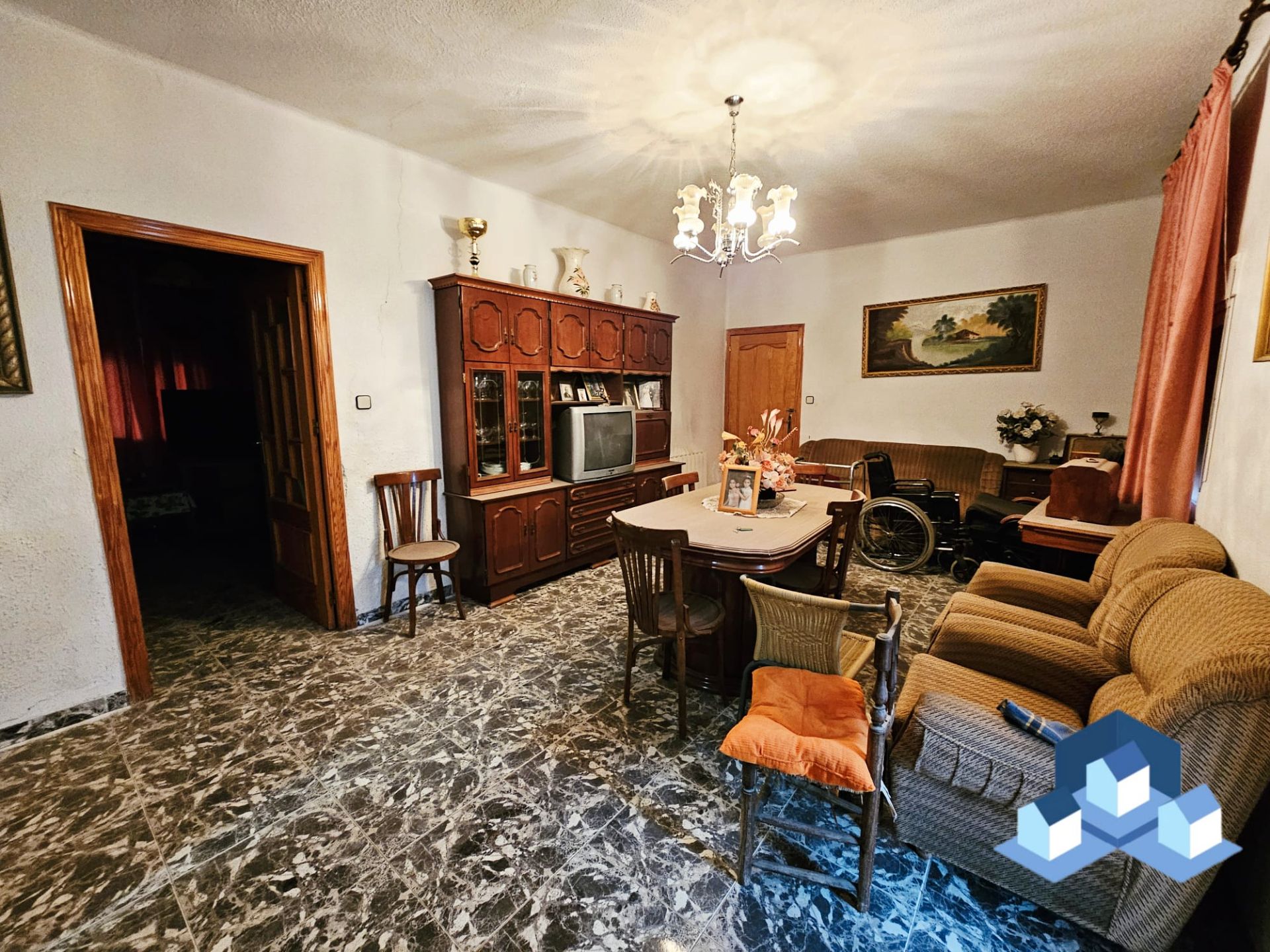 Sala de estar de Casa o chalet en venta en Lorca con Aire acondicionado, Calefacción y Terraza