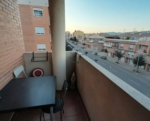 Balcony of Flat to rent in Castellón de la Plana / Castelló de la Plana  with Air Conditioner, Heating and Furnished