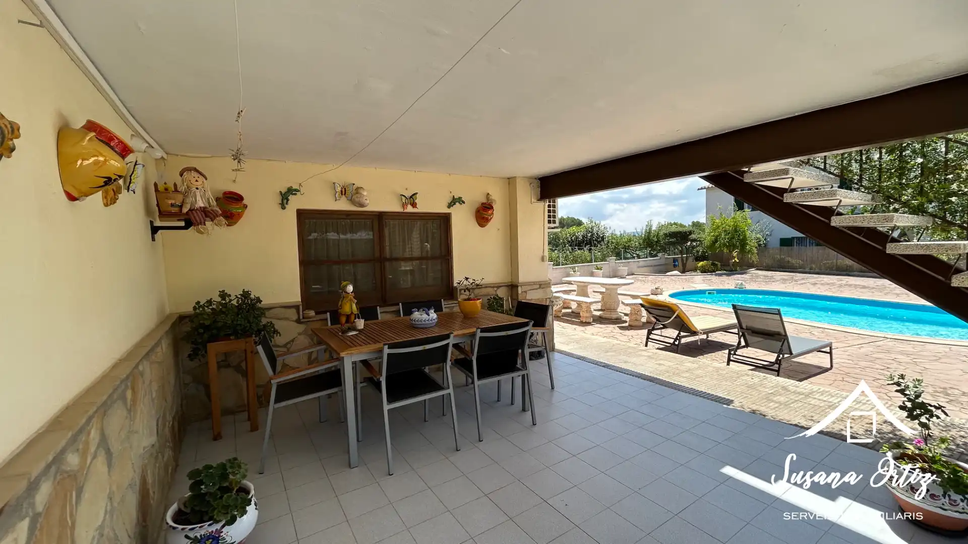 Terrassa de Casa o xalet en venda en Masquefa amb Aire condicionat, Calefacció i Jardí privat
