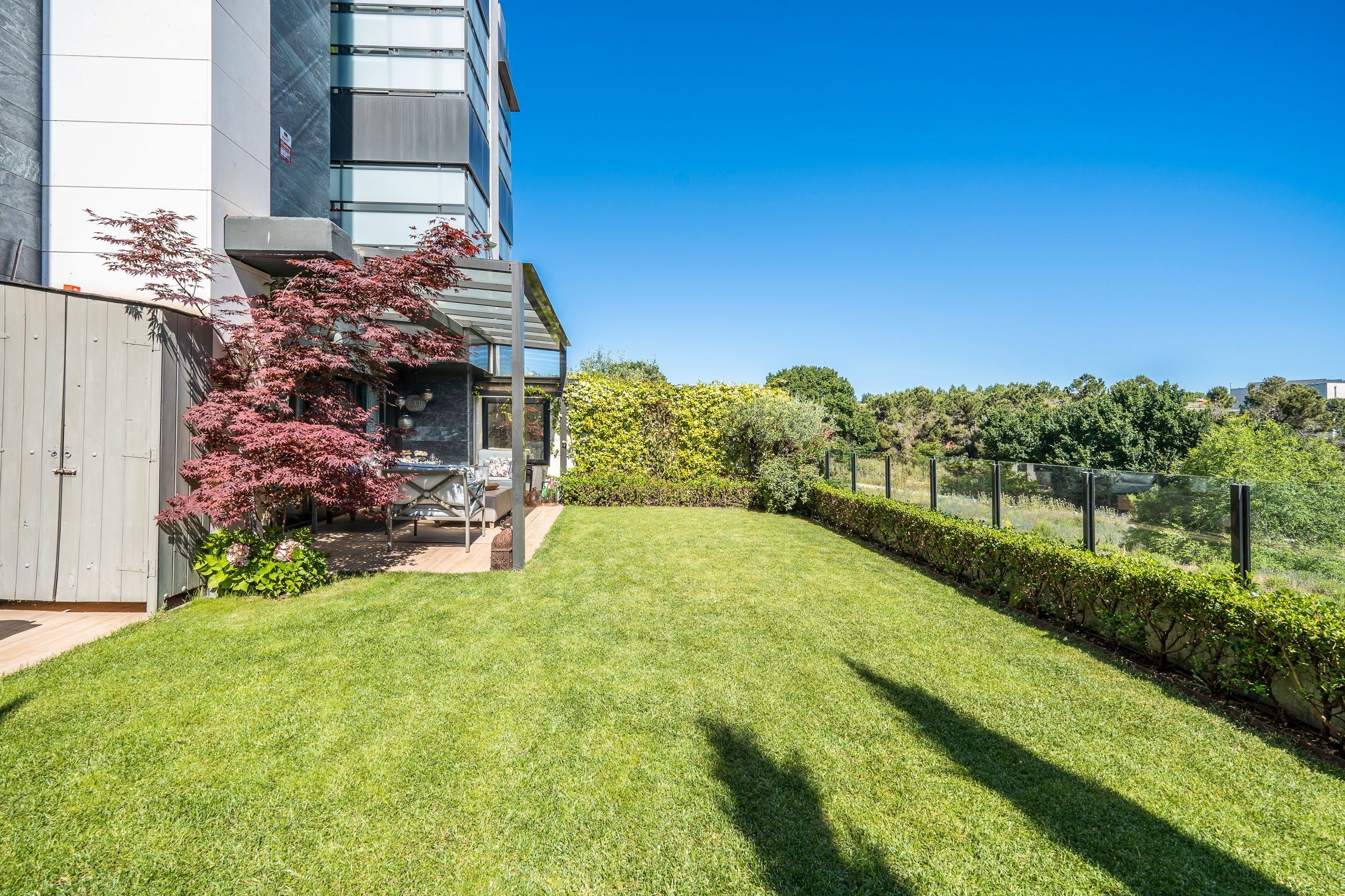Garden of Flat for sale in La Moraleja  with Air Conditioner, Heating and Private garden