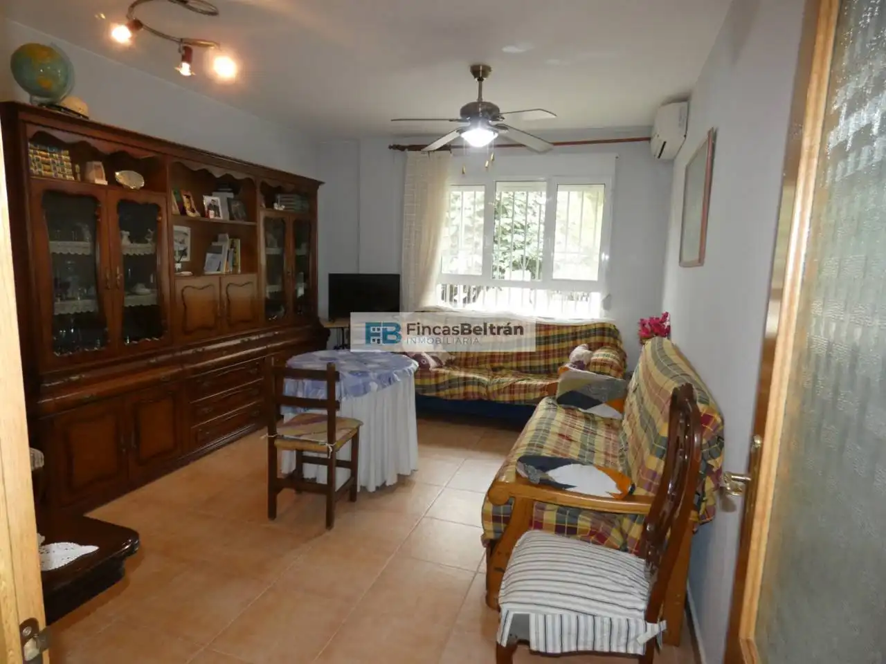Living room of Flat for sale in Benicarló  with Air Conditioner and Furnished