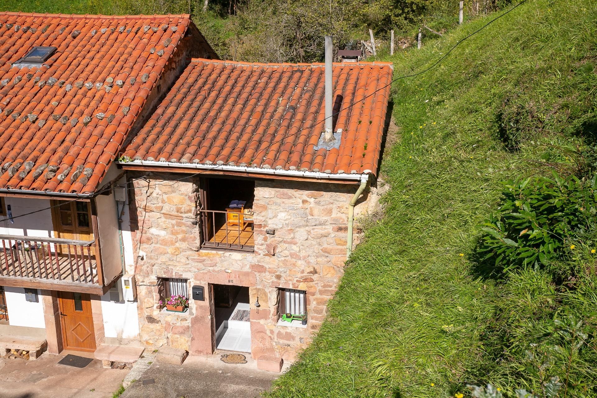 Exterior view of House or chalet for sale in Lamasón  with Private garden