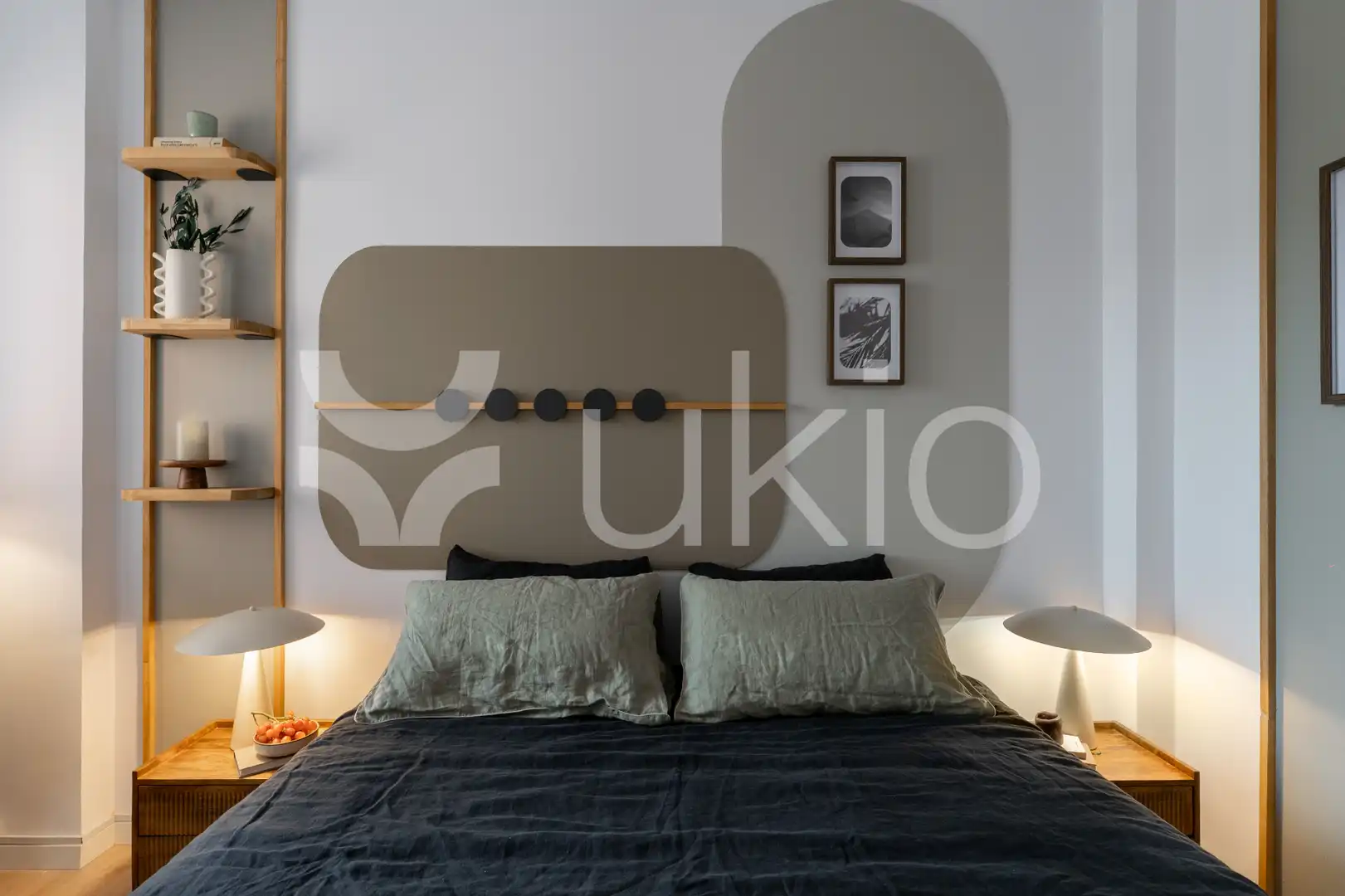Habitación de Apartamento de alquiler en Madrid con Aire acondicionado, Calefacción y Amueblado