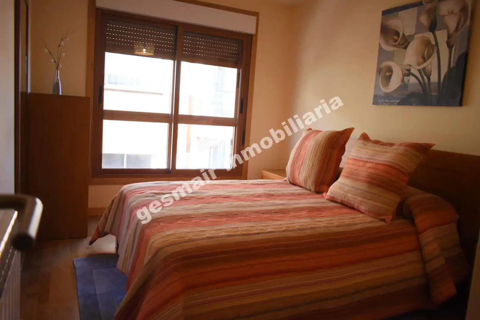 Bedroom of Flat for rent in Poio  with Heating, Parquet flooring and Terrace