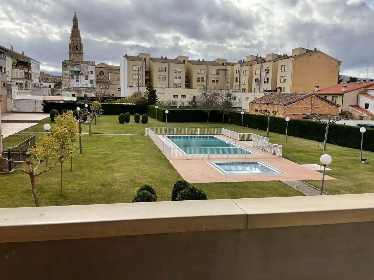 Swimming pool of Apartments for sale in Santo Domingo de la Calzada  with Heating, Parquet flooring and Storage room