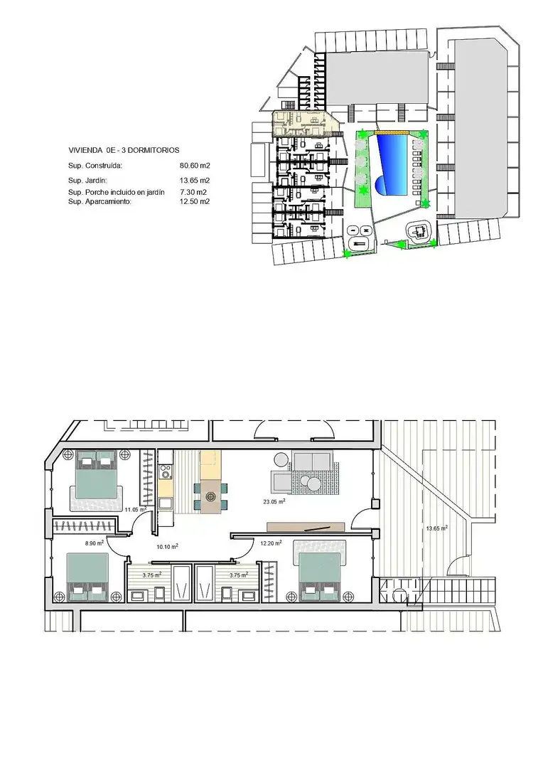 Apartament amb terrassa en venda a Roldán, imagen 17