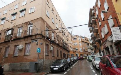 Exterior view of Flat for sale in  Madrid Capital  with Heating, Private garden and Parquet flooring