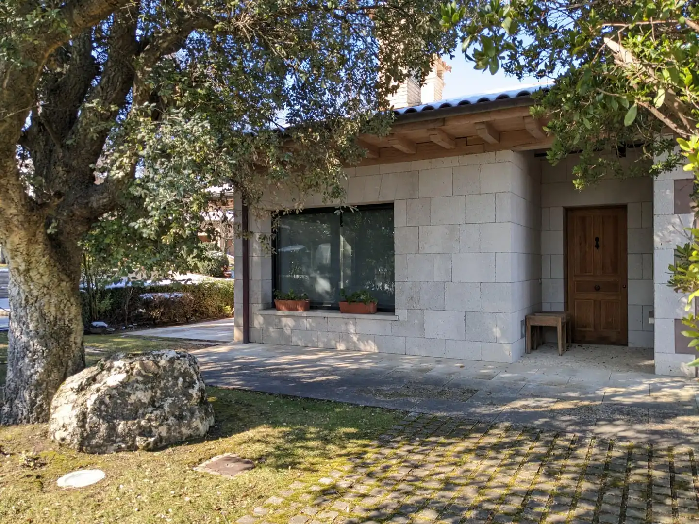 Vista exterior de Casa o chalet en venta en Ayegui / Aiegi con Aire acondicionado, Jardín privado y Terraza