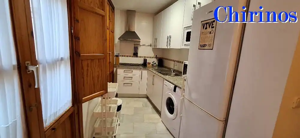 Kitchen of Flat for rent in Córdoba  with Air Conditioner, Terrace and Furnished