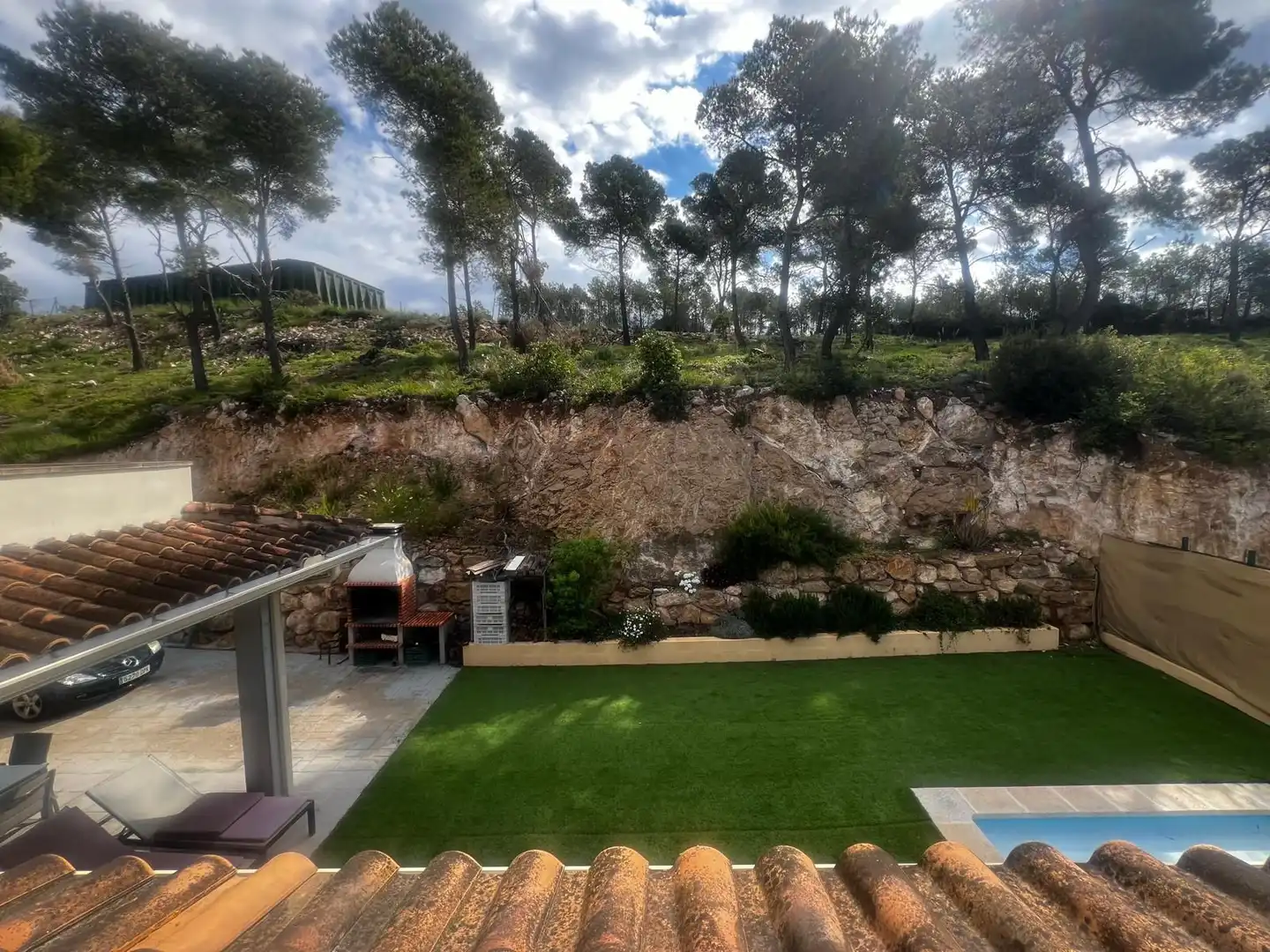 Terrassa de Casa o xalet en venda en Olivella amb Piscina