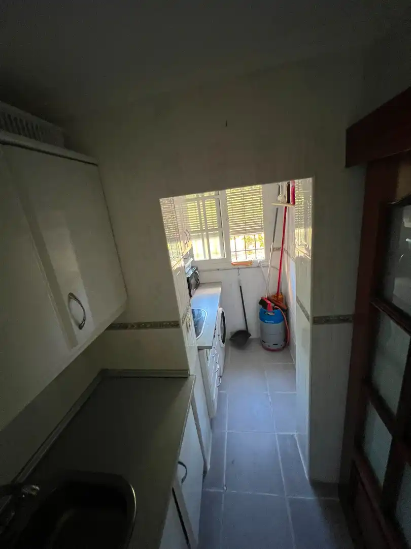 Kitchen of Flat for rent in Sevilla  with Heating, Furnished and Washing machine