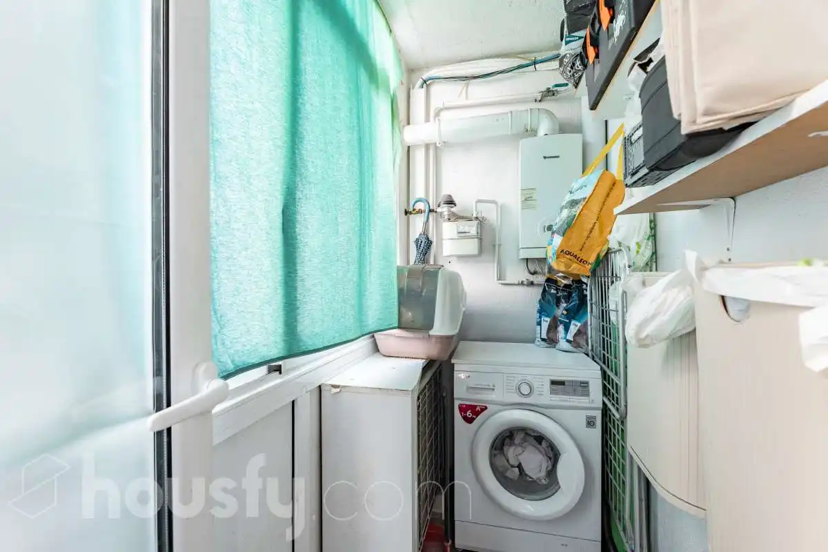 Terrasse von Wohnung zum Verkauf in Rubí mit Klimaanlage, Heizung und Parkett