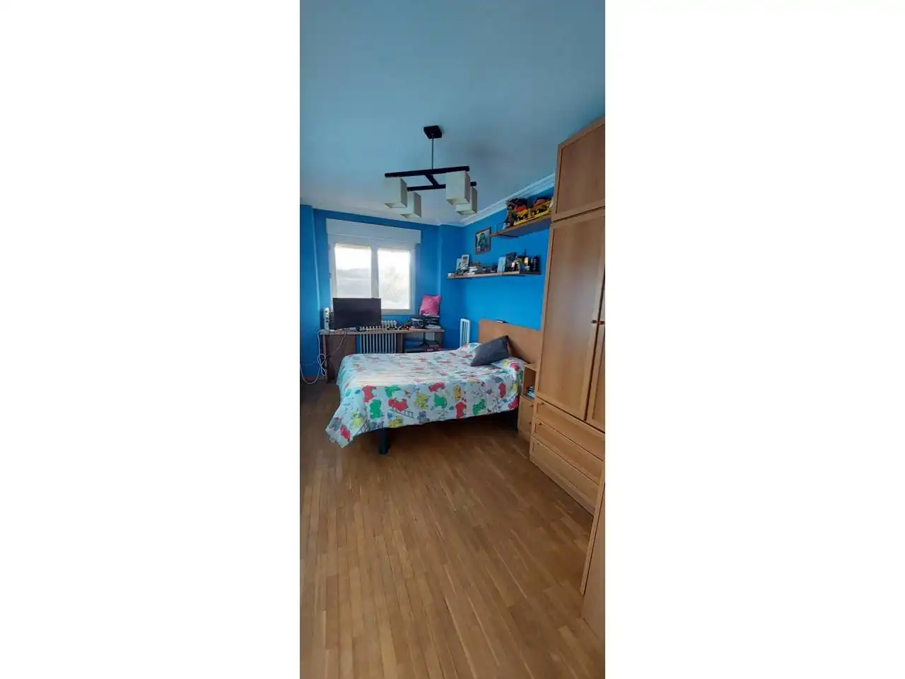 Schlafzimmer von Wohnung zum Verkauf in Villaquilambre mit Heizung und Balkon