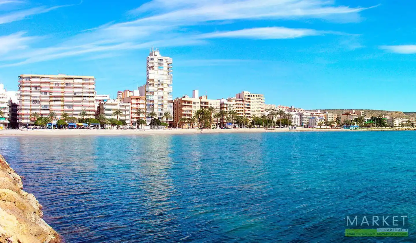 Exterior view of Flat for sale in Santa Pola  with Terrace and Furnished