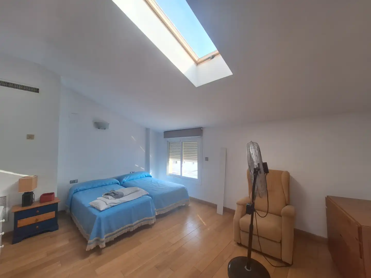 Dormitori de Casa adosada en venda en Sueca amb Aire condicionat, Parquet i Terrassa
