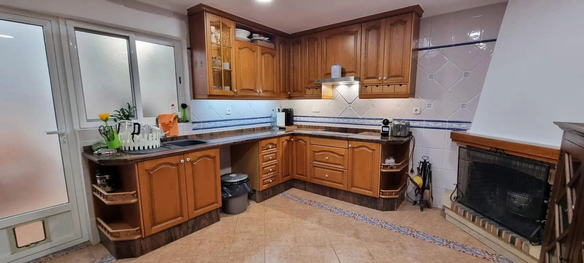 Küche von Maisonette zum Verkauf in Elche / Elx mit Klimaanlage, Terrasse und Möbliert