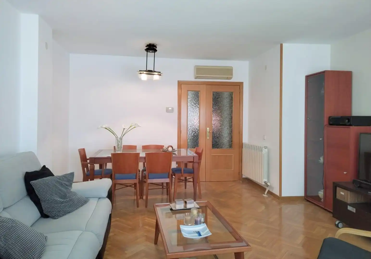 Living room of Flat for rent in Arganda del Rey  with Air Conditioner, Heating and Private garden