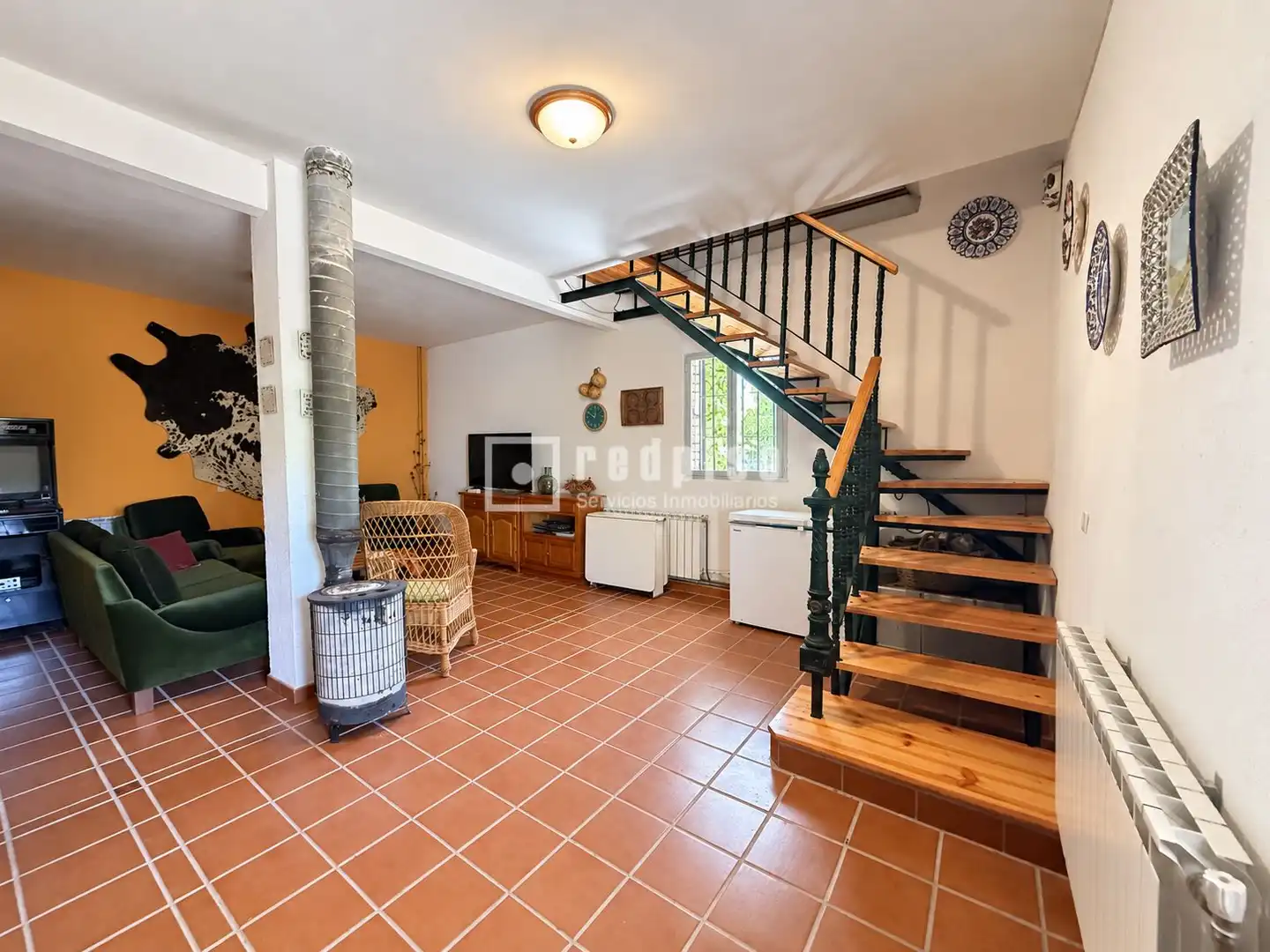 Sala de estar de Casa o chalet en venta en Montarrón, Guadalajara