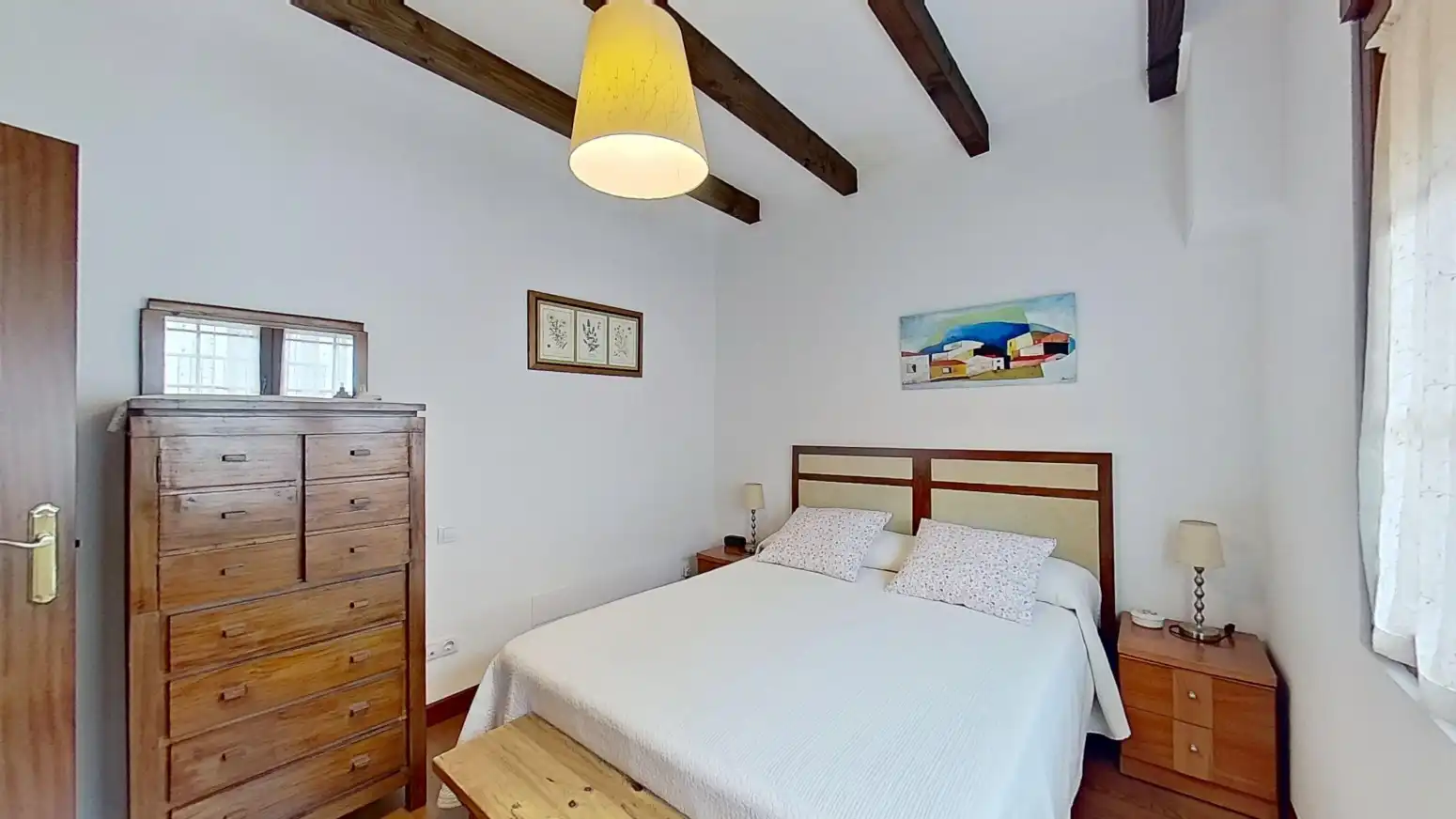 Bedroom of Detached homes for sale in Suances  with Heating, Parquet flooring and Terrace