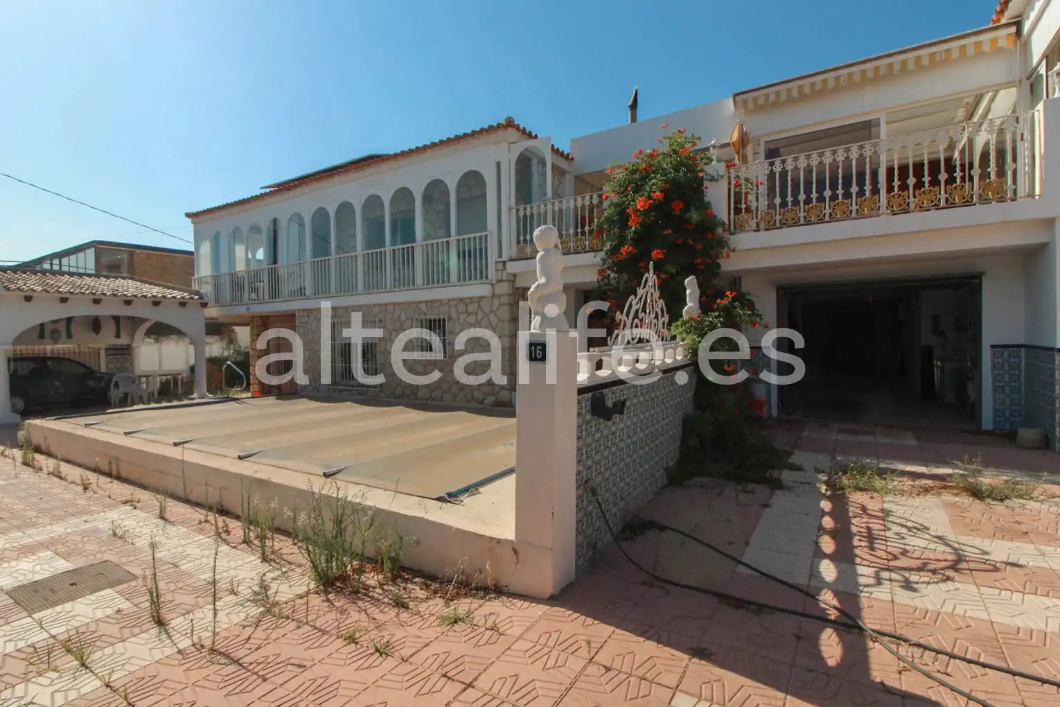 Vista exterior de Casa o chalet en venta en Altea con Aire acondicionado, Calefacción y Terraza