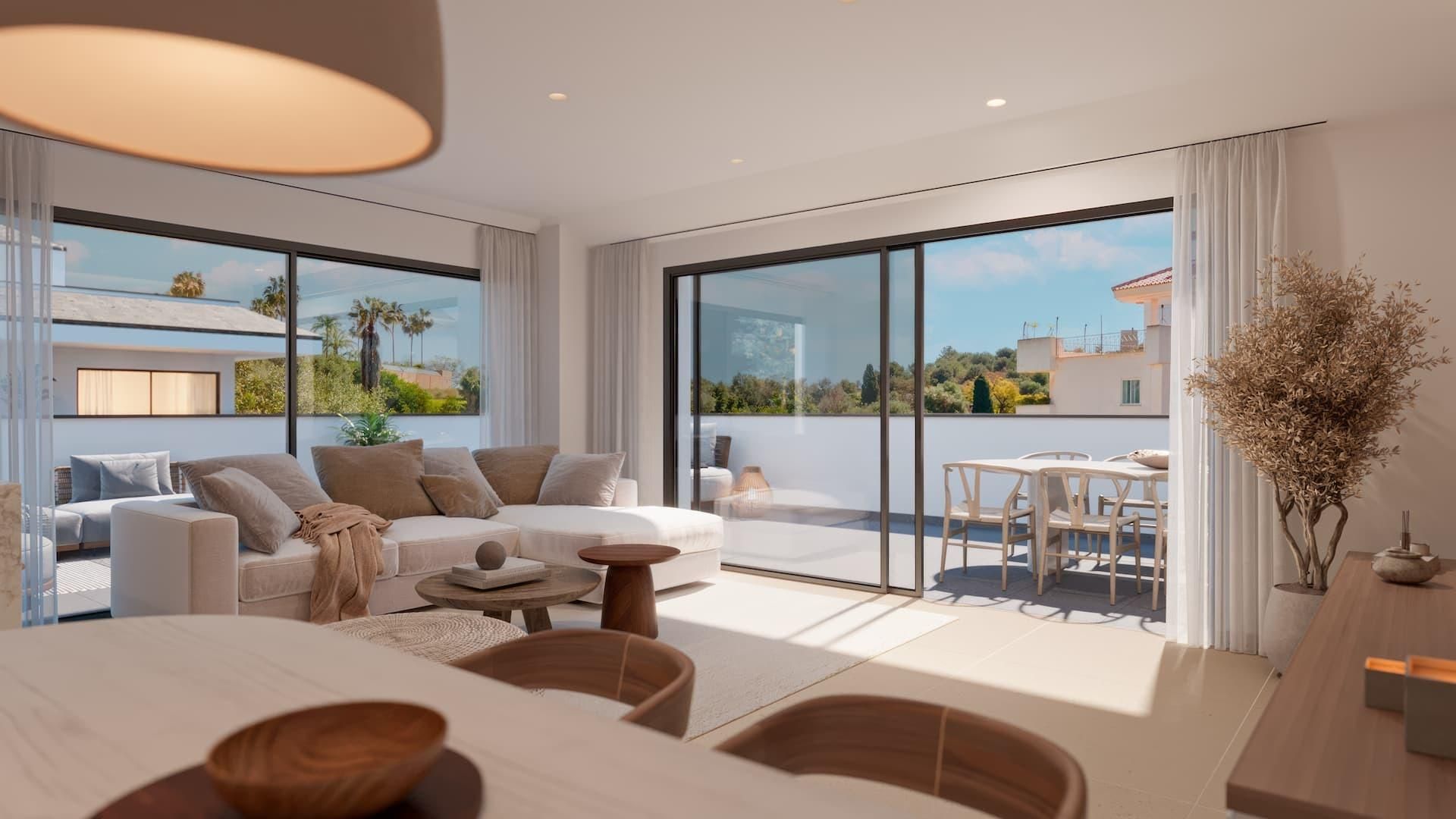 Living room of Apartment for sale in Fuengirola  with Air Conditioner, Heating and Terrace