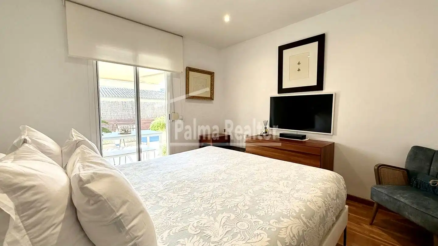 Vista exterior de Dúplex en venda en  Palma de Mallorca amb Aire condicionat, Calefacció i Jardí privat