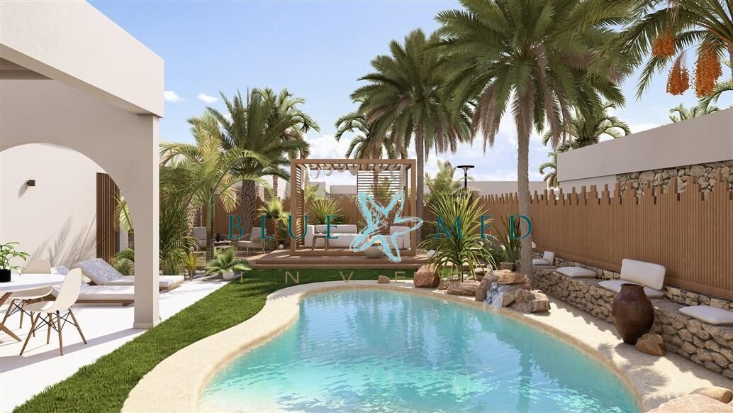 Piscina de Casa o xalet en venda en  Murcia Capital amb Aire condicionat, Calefacció i Jardí privat