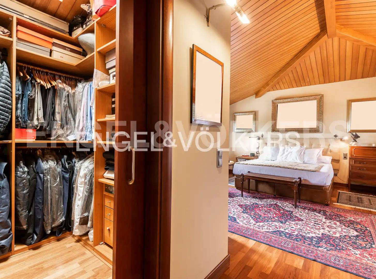 Bedroom of Houses for sale in Sant Cugat del Vallès  with Air Conditioner, Heating and Private garden