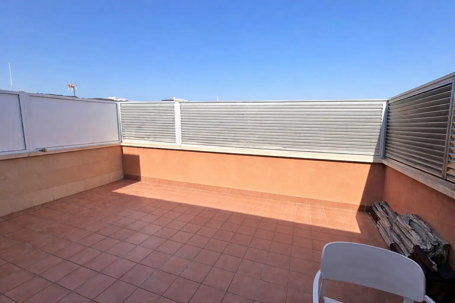 Terrace of Flat for sale in Sant Andreu de la Barca  with Air Conditioner, Heating and Storage room