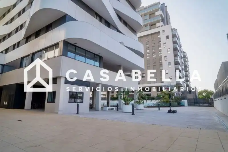 Außenansicht von Dachboden zur Miete in Valencia mit Klimaanlage, Heizung und Terrasse