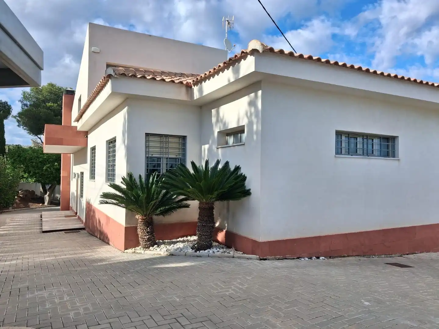 Exterior view of Houses for sale in Elche / Elx  with Air Conditioner, Heating and Private garden
