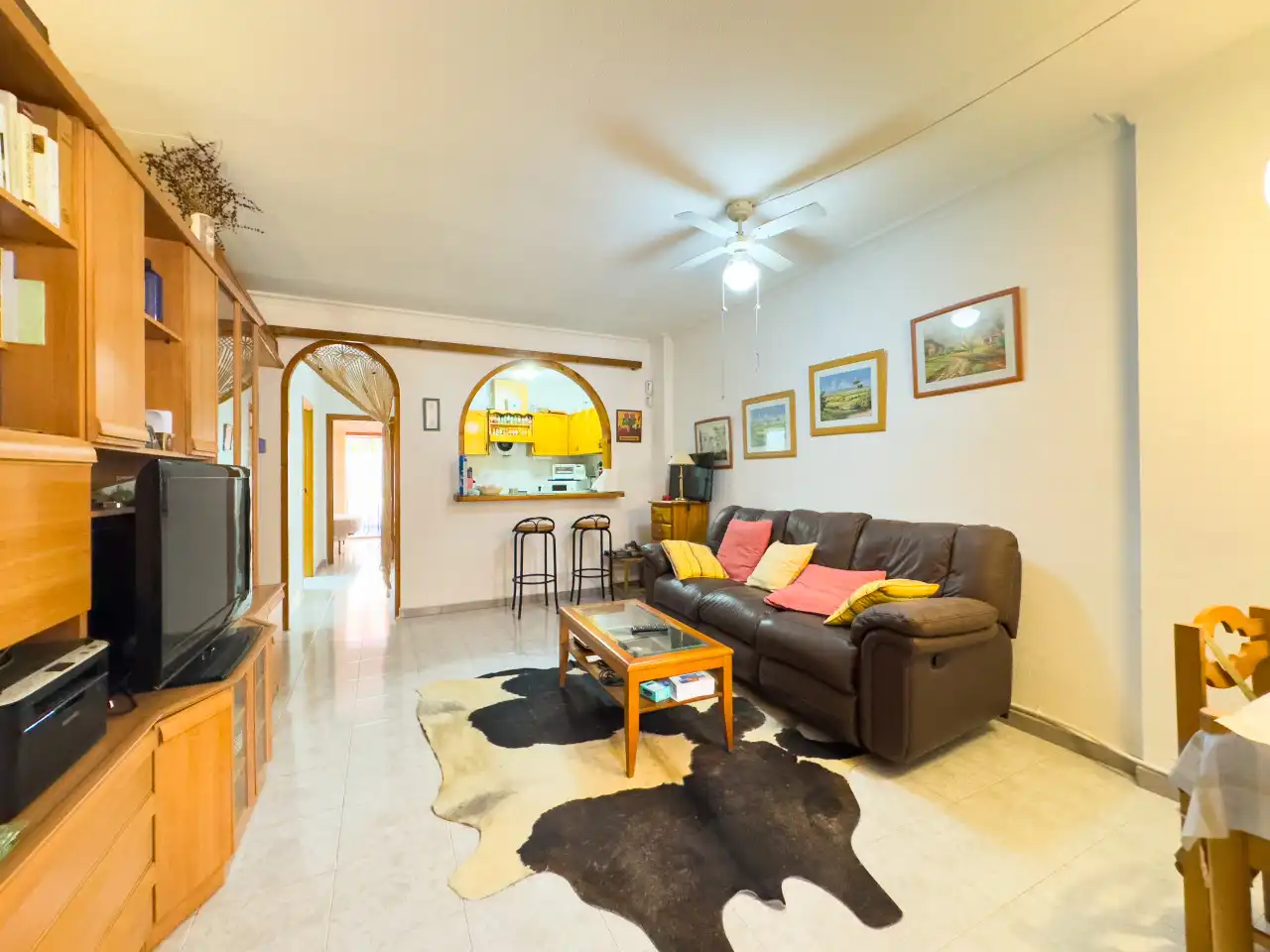 Sala d'estar de Apartament en venda en Torrevieja amb Aire condicionat, Calefacció i Terrassa