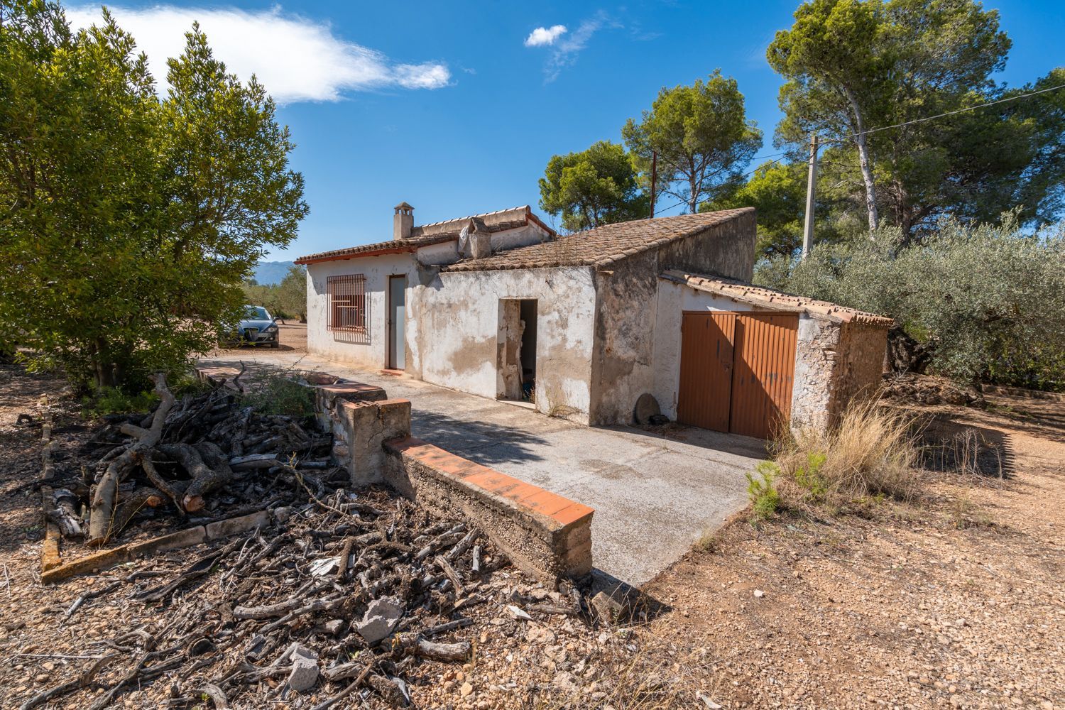 Vista exterior de Finca rústica en venda en Tortosa amb Traster