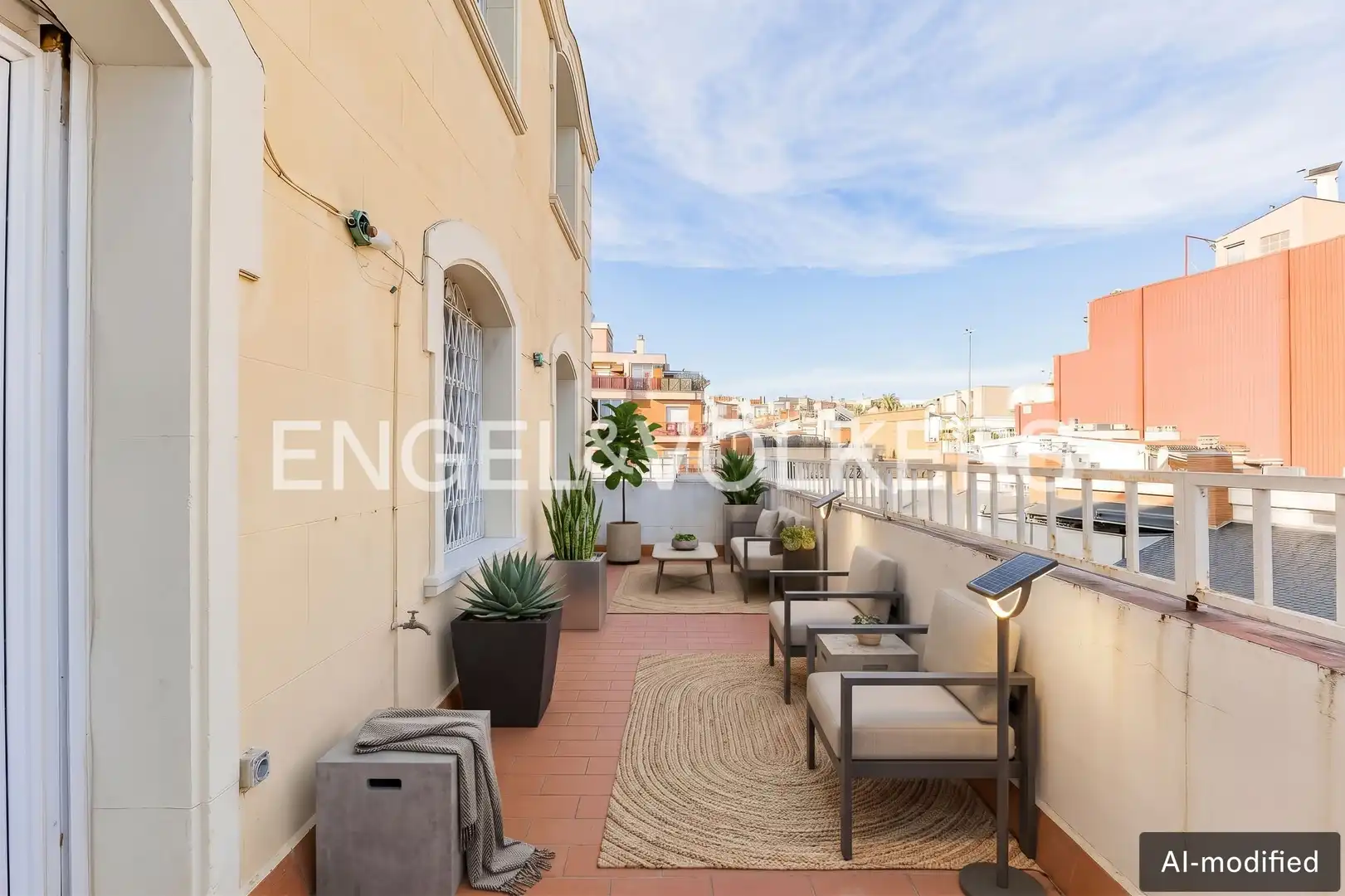Terrace of Attic for sale in Sarrià - Sant Gervasi