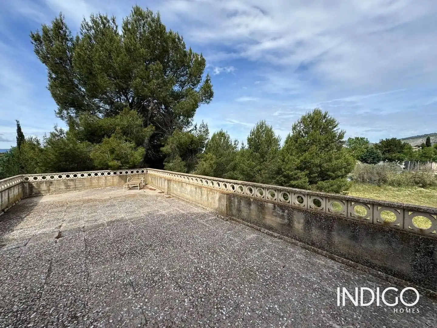 Terrassa de Casa adosada en venda en Ibi amb Calefacció, Traster i Moblat