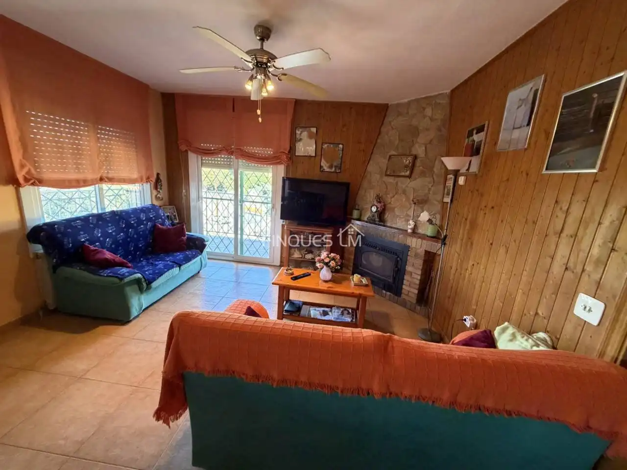 Living room of Houses for sale in Tordera  with Heating, Private garden and Terrace