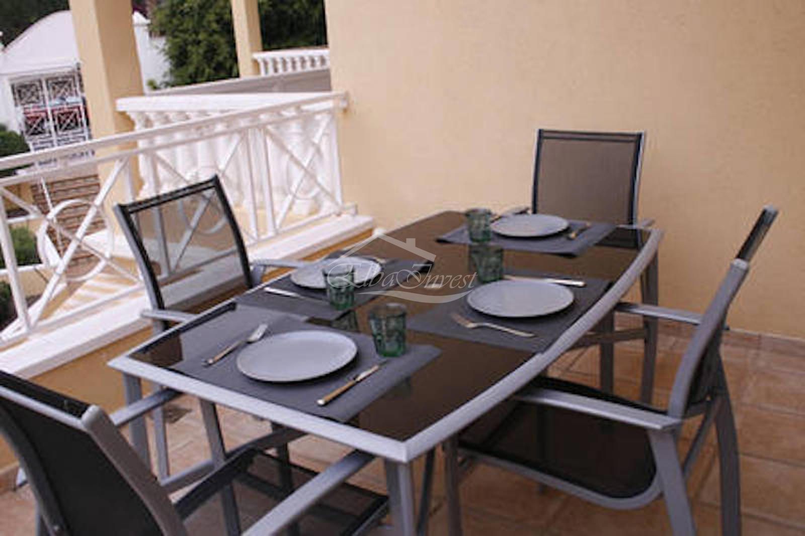 Terrace of Flat to rent in Adeje  with Terrace, Swimming Pool and Furnished
