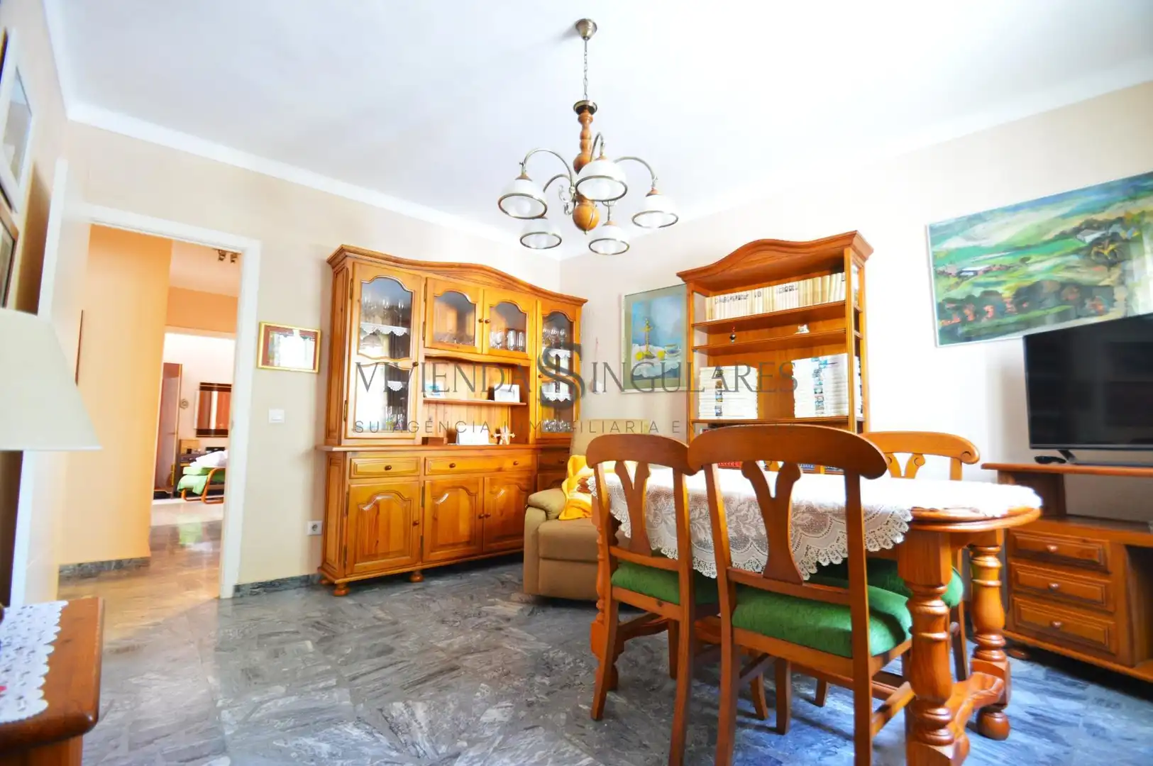 Dining room of Flat for sale in Sevilla  with Air Conditioner, Terrace and Storage room